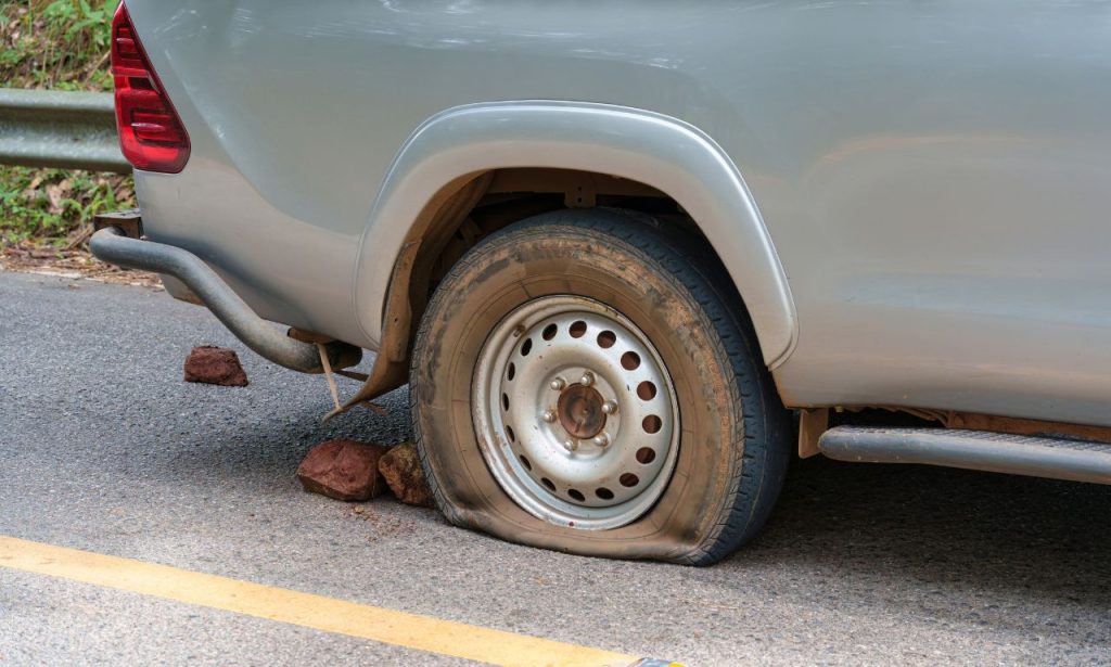 How to Handle a Tire Blowout